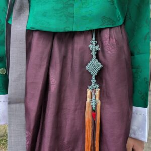 Norigae piment réf. N004 - Pièce unique